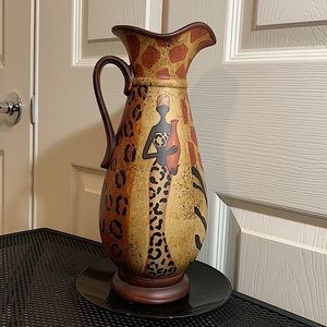 💗 Beautiful large ceramic vase in great condition